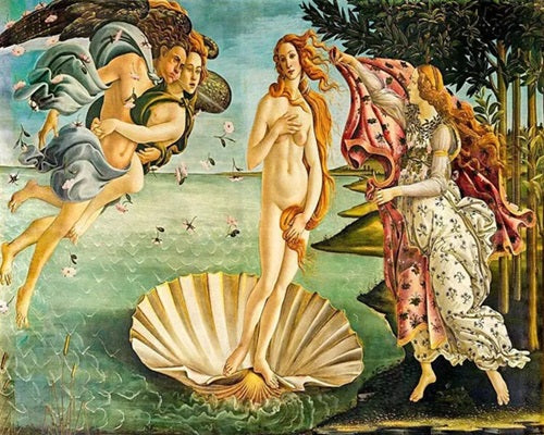 The Birth Of Venus by Sandro Botticelli DIY Paint By Numbers Kit