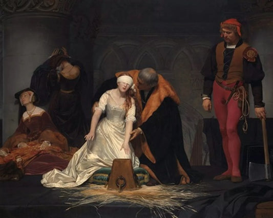 The Execution of Lady Jane Grey Paul Delaroche DIY Paint By Numbers Kit