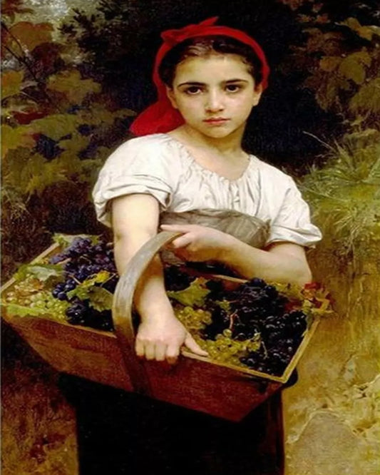 Harvester By William Adolphe Bouguereau DIY Paint By Numbers Kit