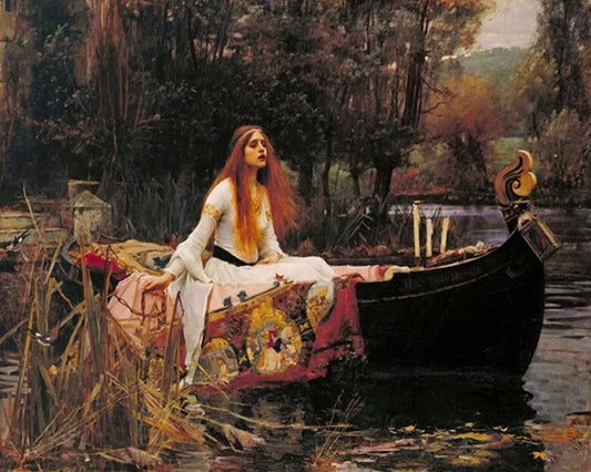 The Lady Of Shalott By John William Waterhouse DIY Paint By Numbers Kit
