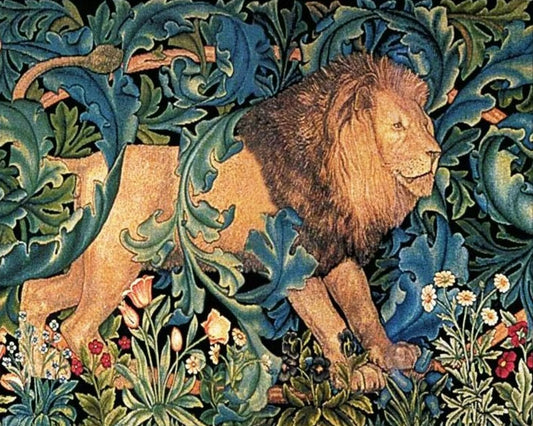 The Forest Lion William Morris DIY Paint By Numbers Kit