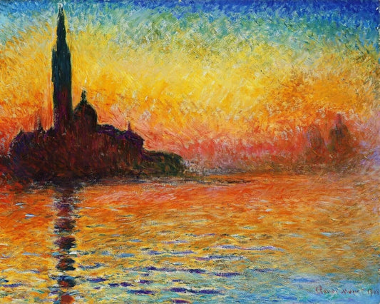 San Giorgio Maggiore At Dusk By Claude Monet DIY Paint By Numbers Kit