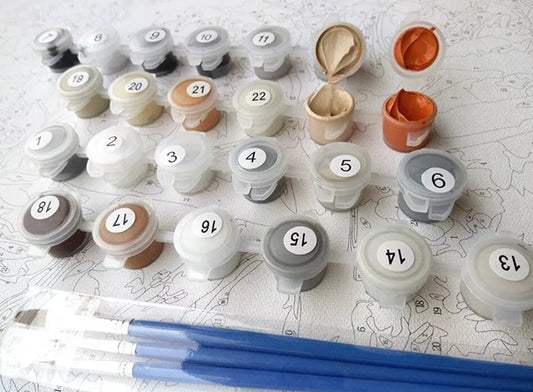 A Friend In Need By Cassius Marcellus Coolidge DIY Paint By Numbers Kit