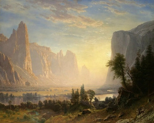 Valley of the Yosemite By Albert Bierstadt DIY Paint By Numbers Kit