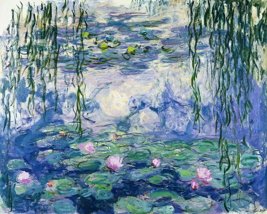 Water Lilies By Claude Monet DIY Paint By Numbers Kit